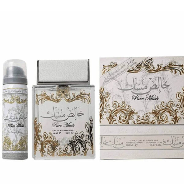 Pure Musk EDP Lattafa Unisex 100ml + Deo