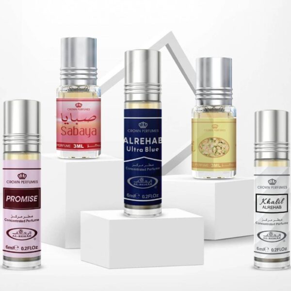 Al Rehab Oil Perfume Collection 4x6ml