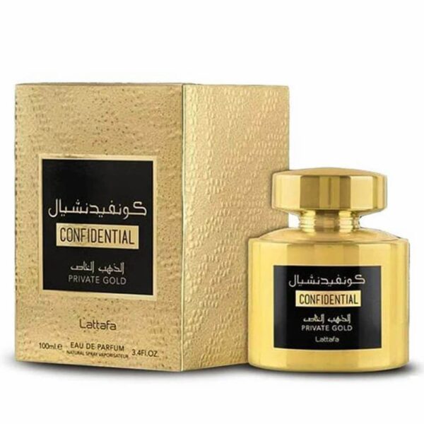 Confidential Gold EDP Lattafa Unisex 100ml