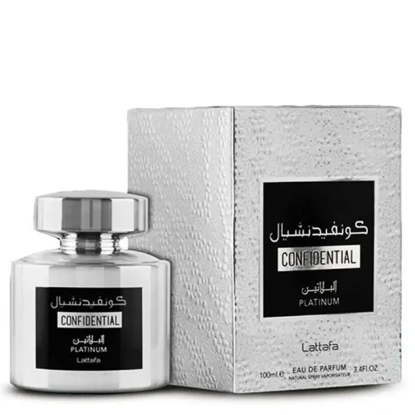 Confidential Platinum EDP Lattafa 100ml