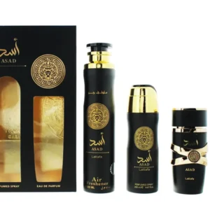 Gift Set Asad EDP Lattafa For Men 3 Pcs
