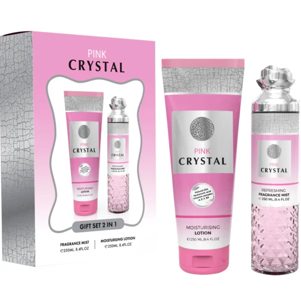 Pink Crystal EDP Milestone 2 in 1 Gift Set Women