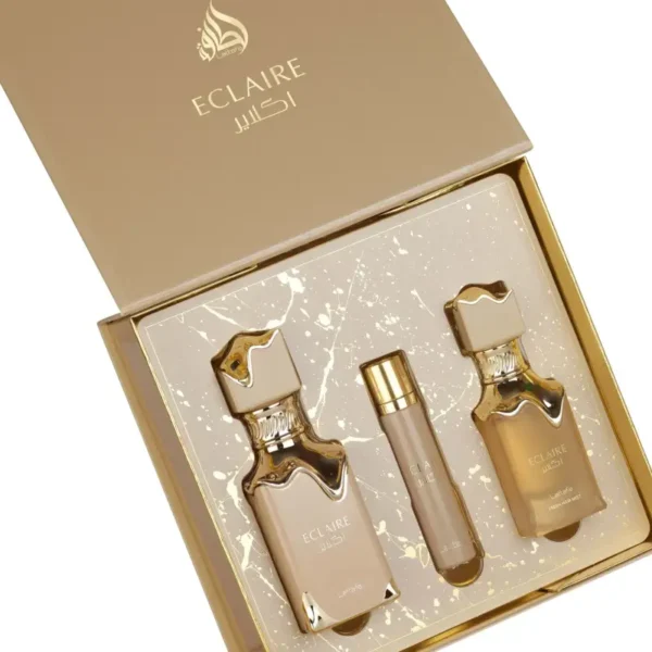 Gift Set Eclaire Lattafa Unisex 3 Pcs