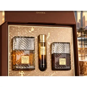 Gift Set Khamrah Qahwa EDP Lattafa Unisex 3 Pcs
