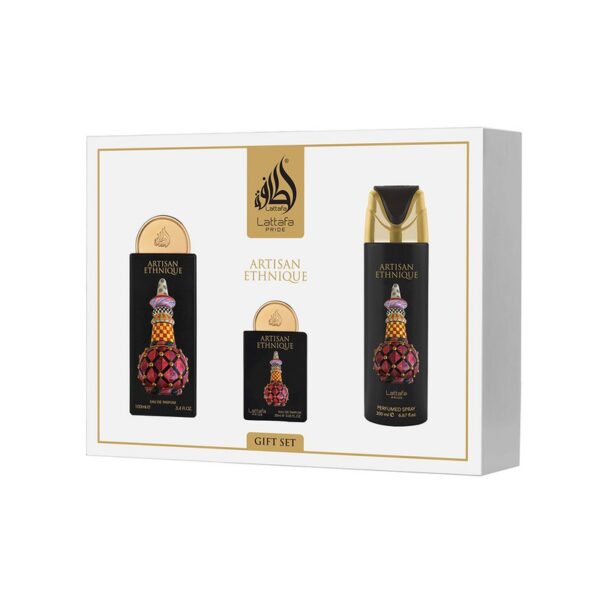 Gift Set Artisan Ethnique Lattafa Unisex (3 PCS)